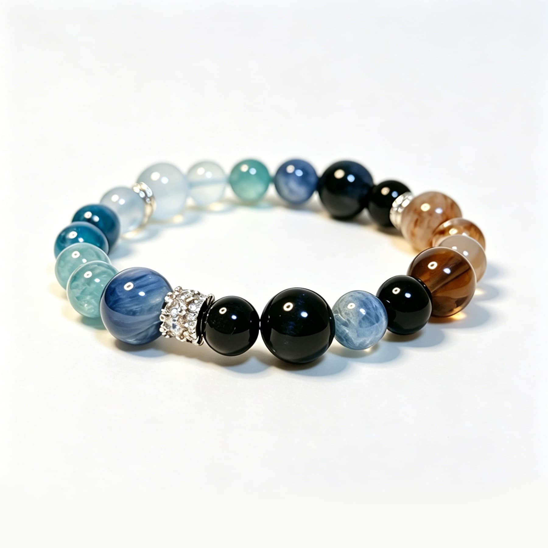 Multi-Crystal Elemental Bracelet — view 1 of 4