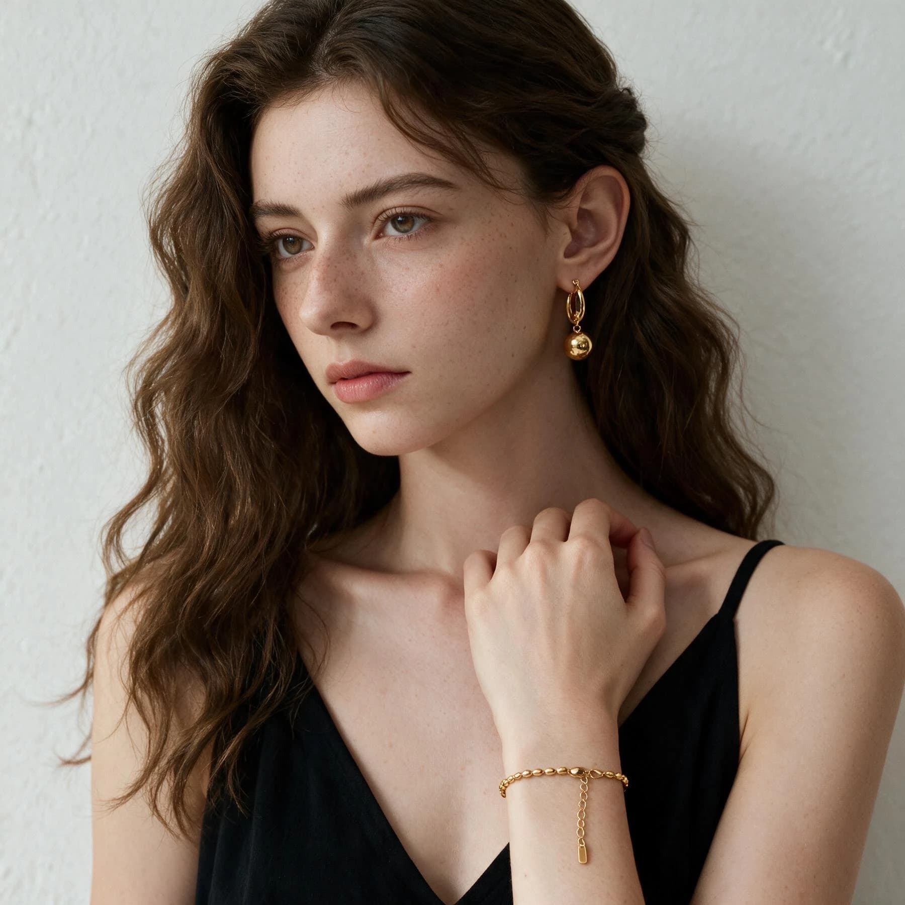 Oval Beaded Chain Bracelet — view 3 of 4