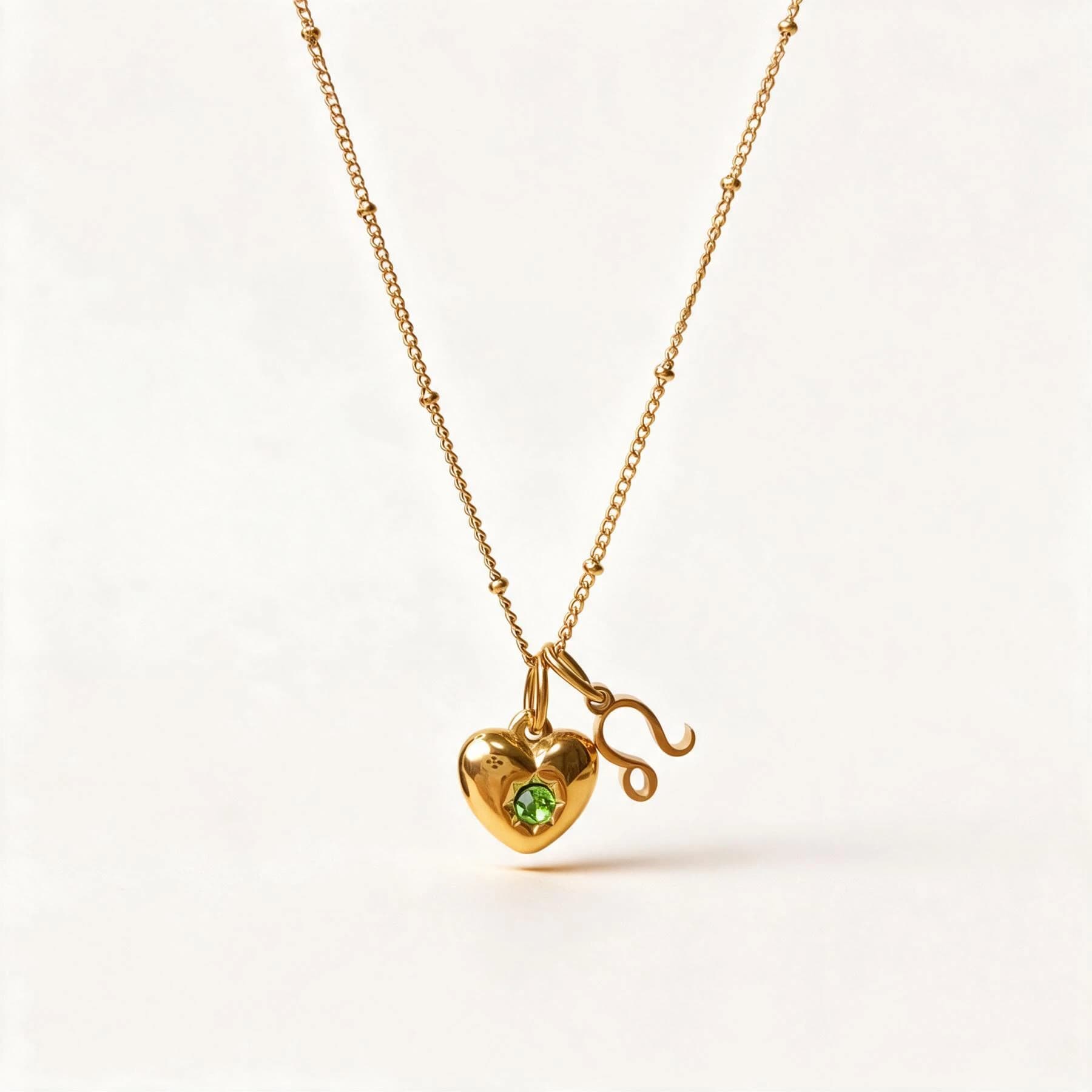 18K Gold Leo Birthstone Necklace — view 1 of 5