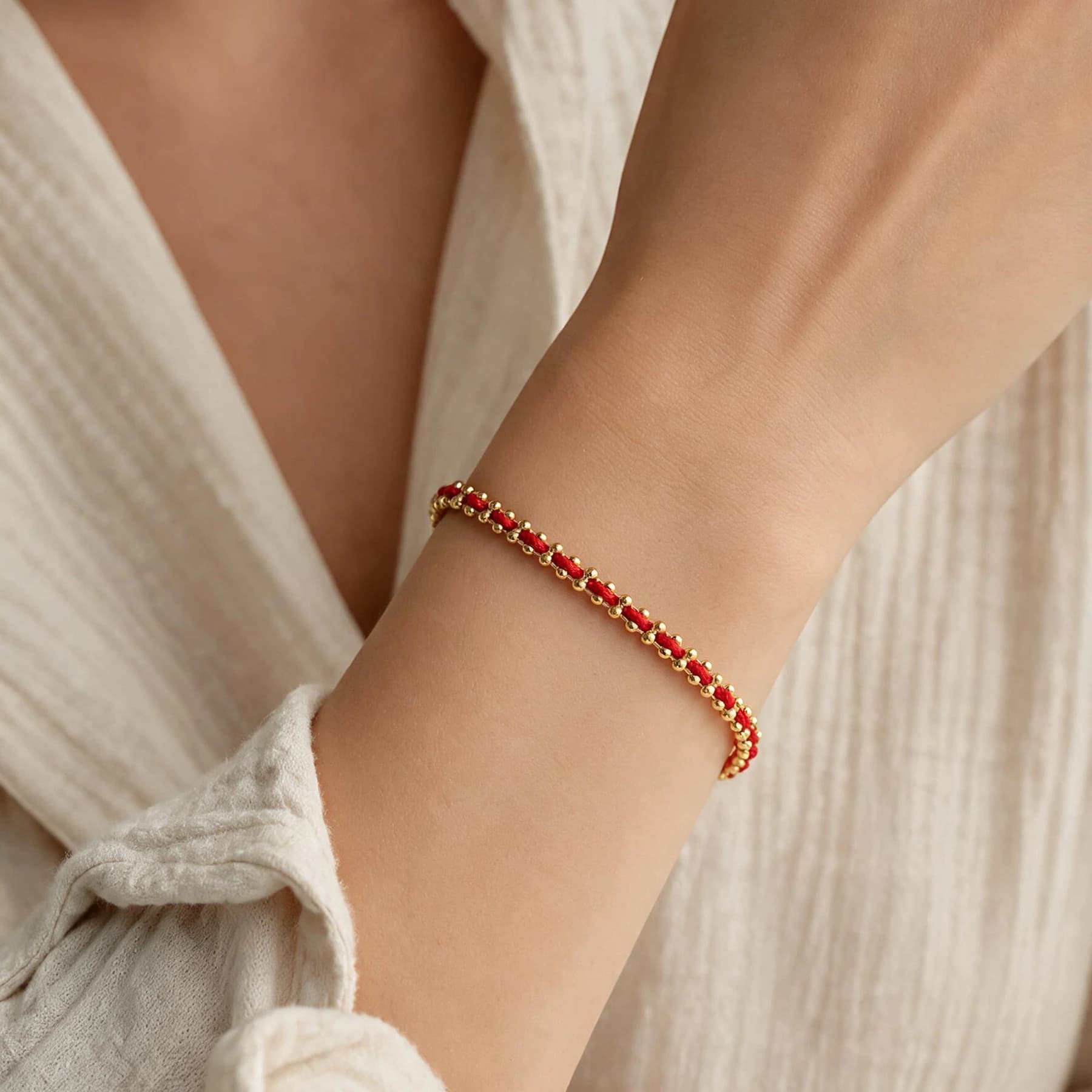 Gold Beaded Red String Bracelet: Style Guide & Gifting Ideas