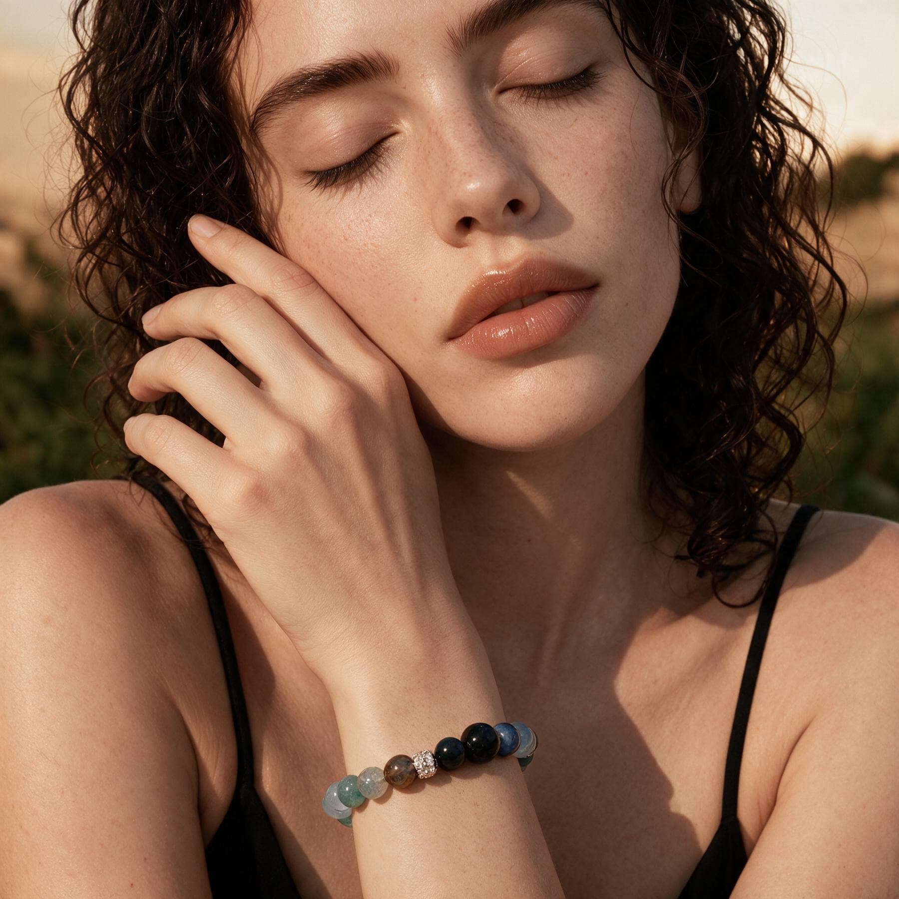Multi-Crystal Elemental Bracelet — view 2 of 4