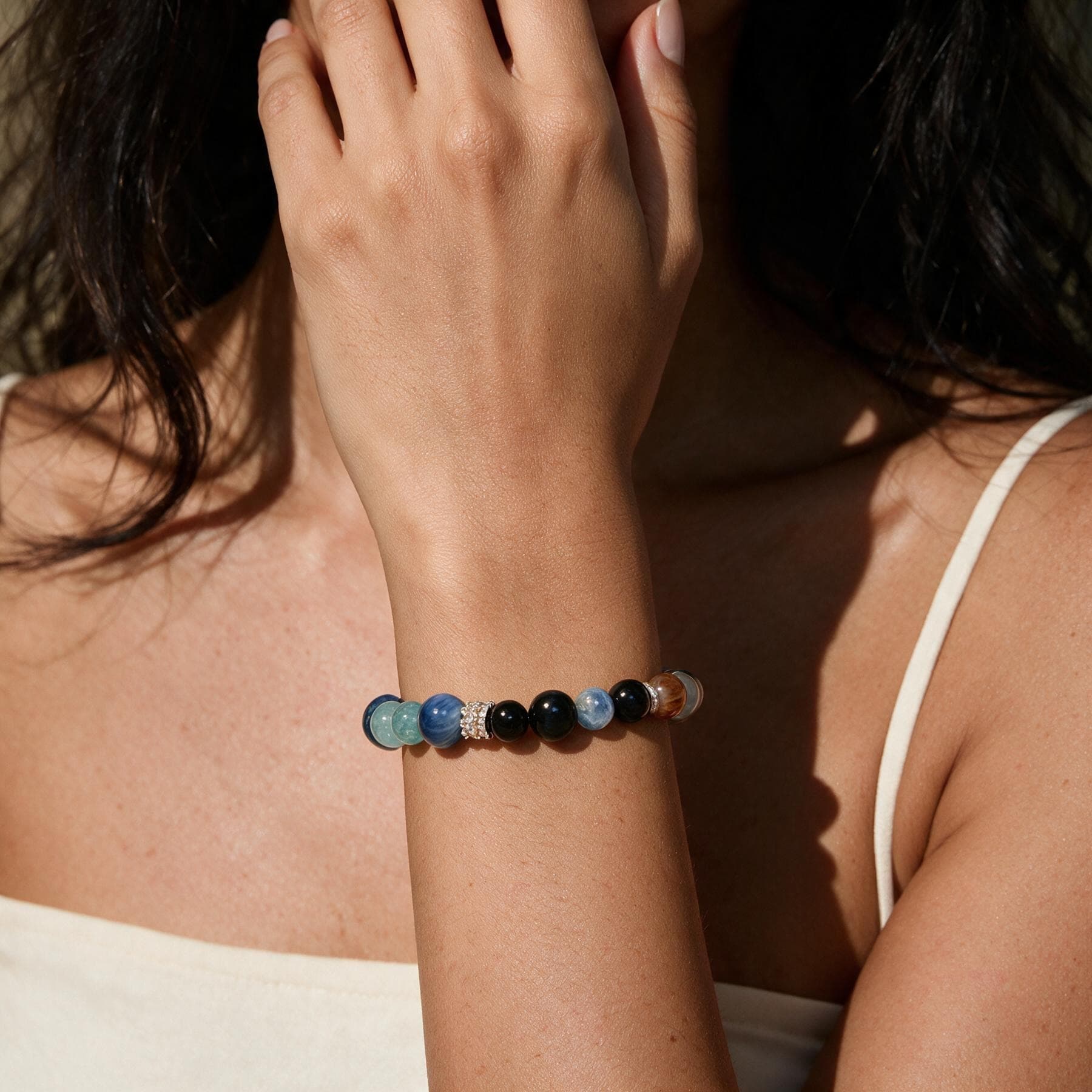 Multi-Crystal Elemental Bracelet — view 3 of 4