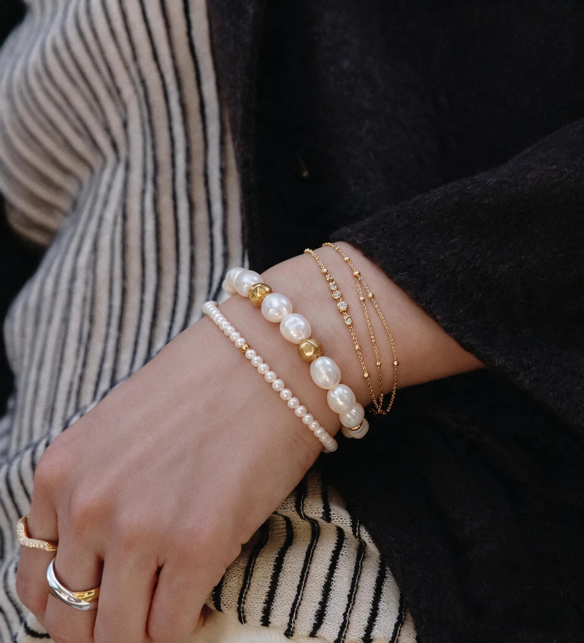 Baroque Freshwater Pearl Bracelet — view 3 of 4