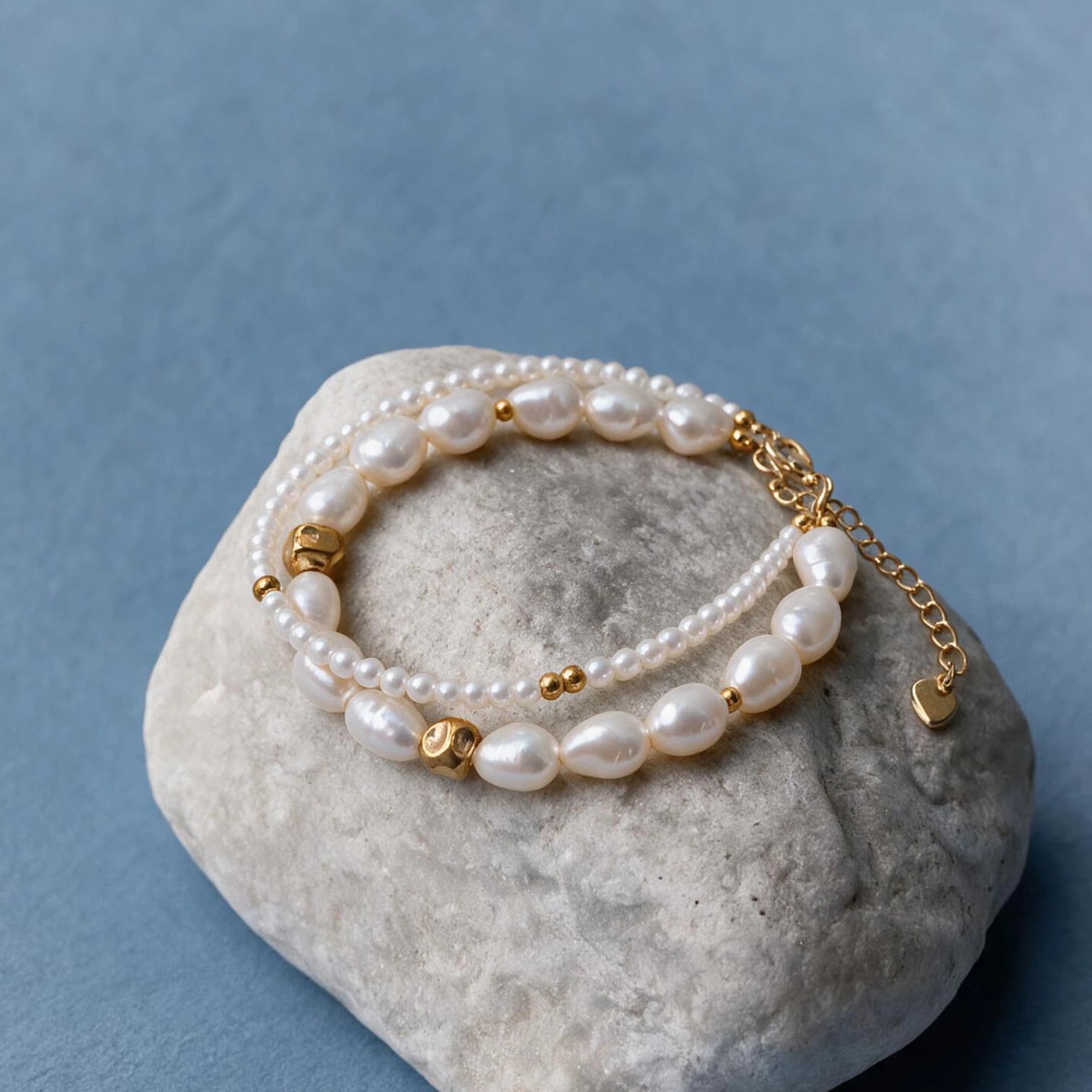 Baroque Freshwater Pearl Bracelet — view 4 of 4