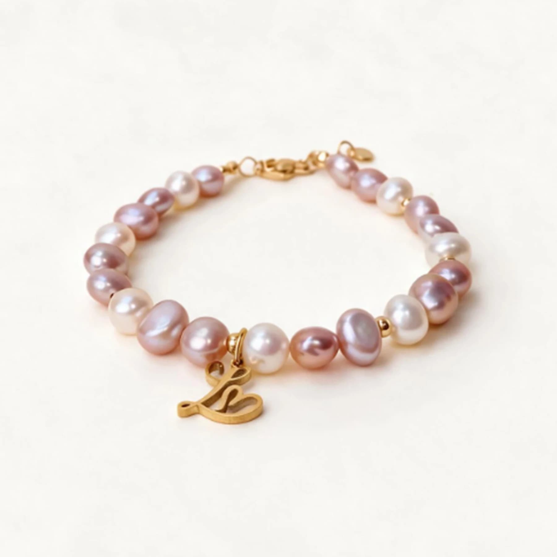 Baroque Freshwater Pearl Charm Bracelet — view 1 of 5